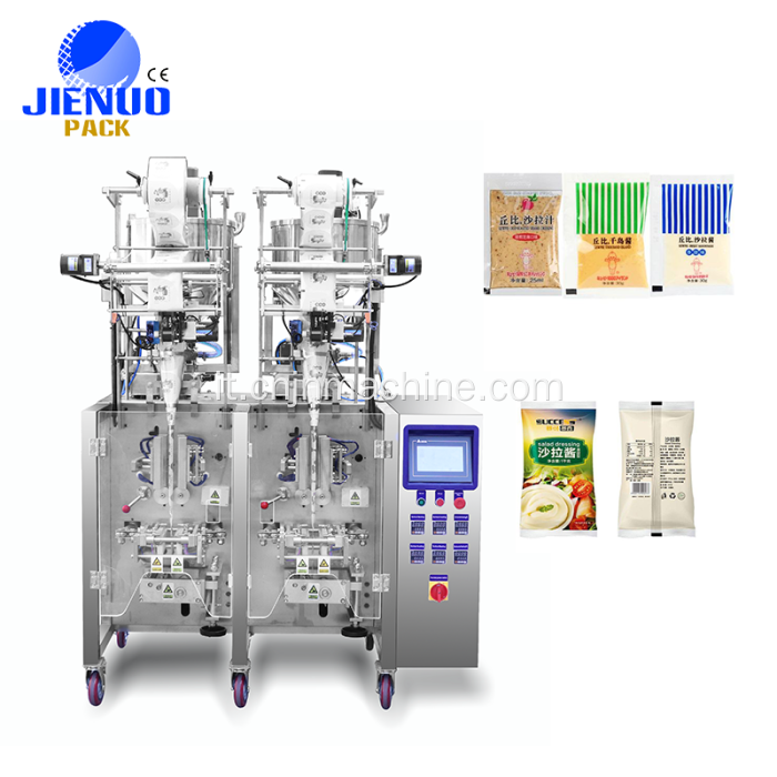 JNV-80Y multifunzione multifunzione piccole bustine di pacchetti di ripieno in polvere per imballaggio pesi